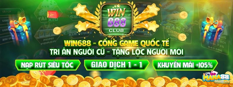 Win688.clup: Cổng game đổi thưởng uy tín nhất hiện nay