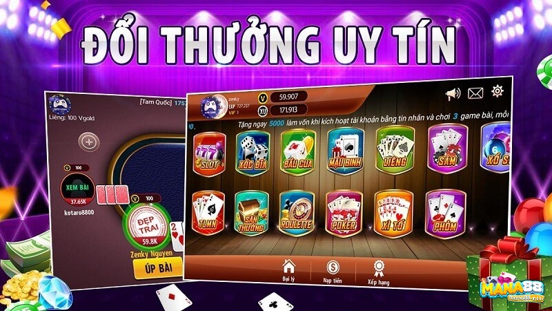 Game đánh bài đổi the cào uy tín là gì?