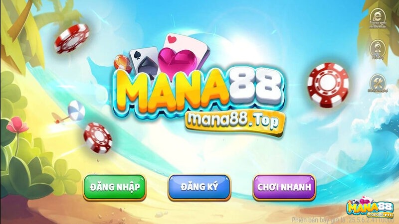 Mana88 nhà cái uy tín nổ hũ số một