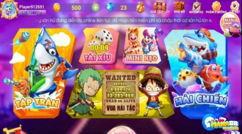 Bắn cá thẻ cào Club mang lại kho game khủng cho cược thủ