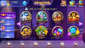 Bắn cá Bingo club - Sân game bắn cá đổi thưởng hot nhất 2022