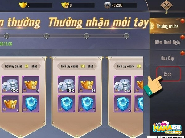 Cách nhận Code VIP Tân giang hồ truyền kỳ