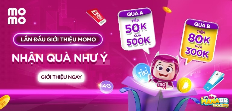 giới thiệu momo cho bạn bè