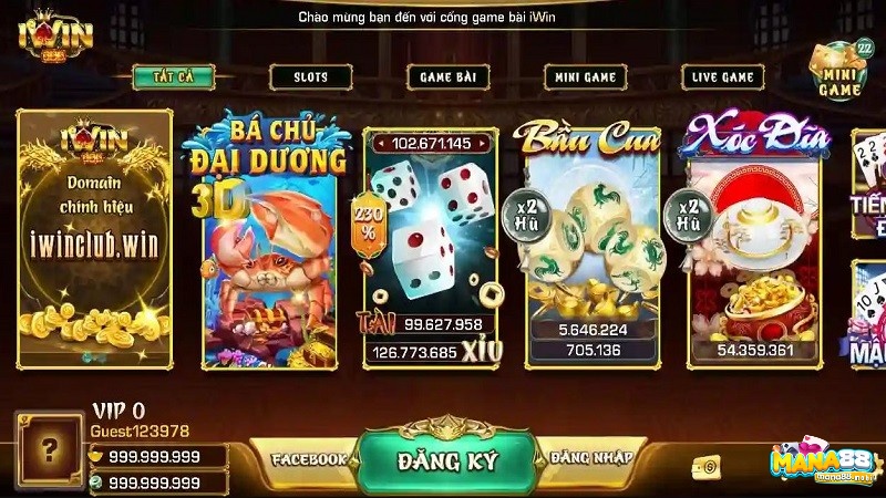 Bắn cá hút khách nhất tại Iwin Club gameiwin.casino 