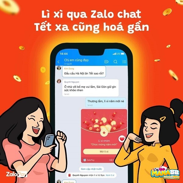 Nhận lì xì zalo nhanh nhất