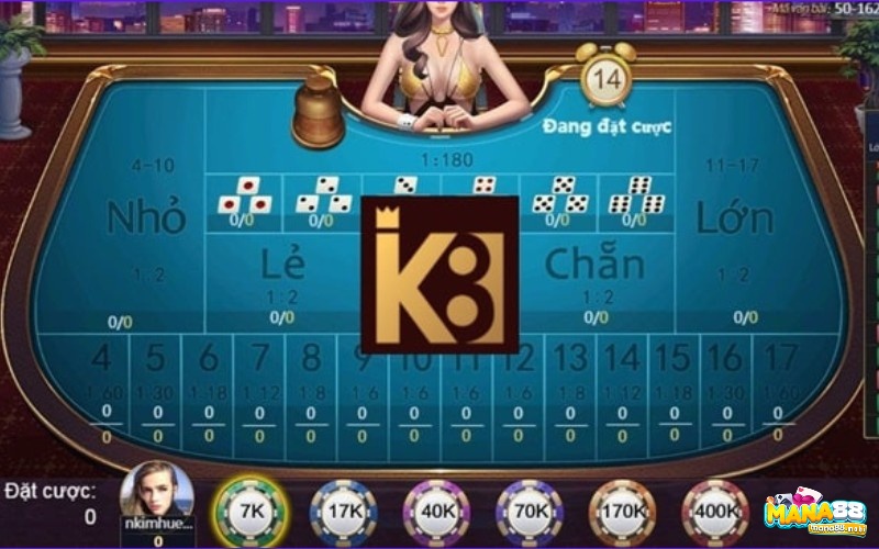 K8 – Trang game Tài Xỉu trực tuyến đẳng cấp 