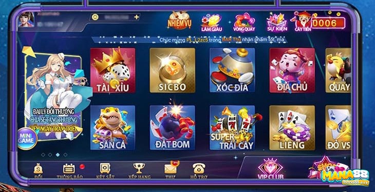 WIN68 Club danh mục