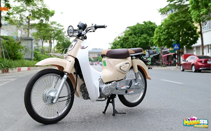 Chiếc xe cub dễ thương Jipan được ưa chuộng