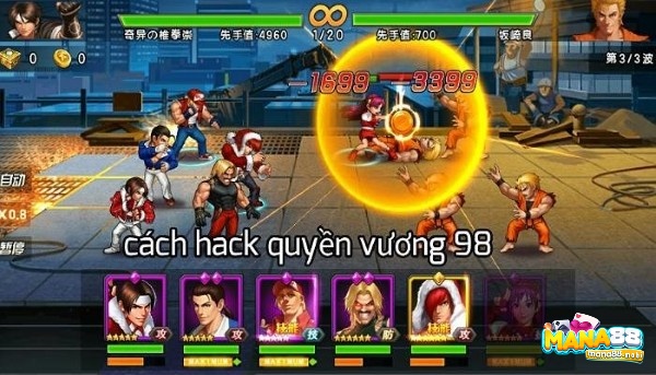 Cách hack Quyền Vương 98 full tiền 