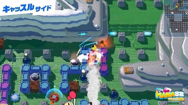 Game Bomberman cũng nhận được sự yêu thích của nhiều game thủ