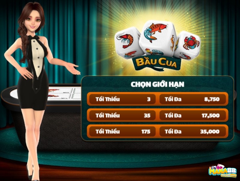 Giao diện game bầu cua tại W88