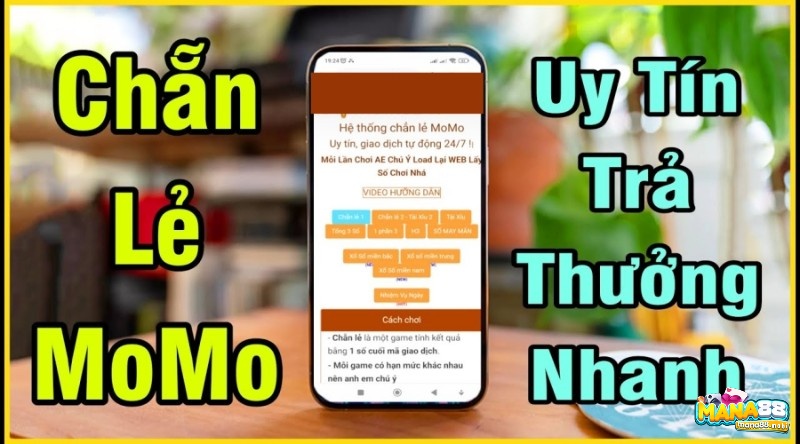 Momo game chẵn lẻ trả thưởng nhanh