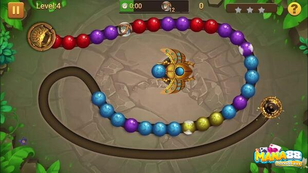 Nếu bạn yêu thích game bắn bóng cổ điển thì Jungle Marble Blast là gợi ý lý tưởng