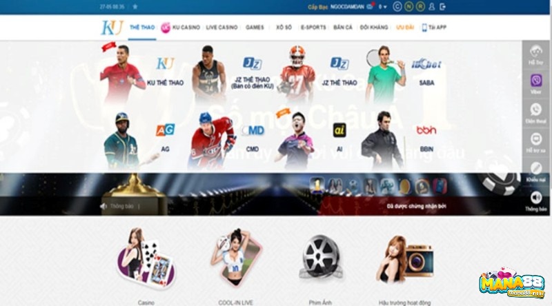 Ku casino .net cung cấp cho cược thủ các trò chơi hot nhất 2022