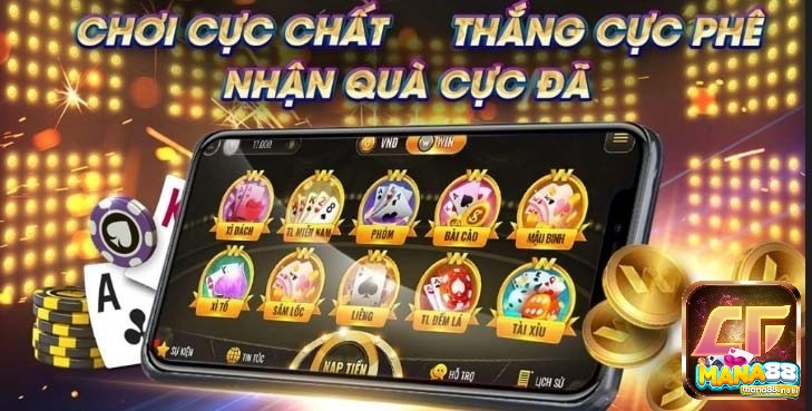 Những trò chơi đang hot tại Mec68