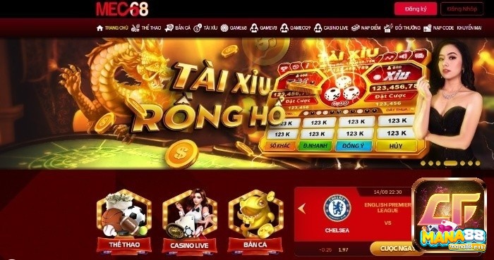 Mec68.com: Cổng game bài đổi thưởng uy tín nhất hiện nay