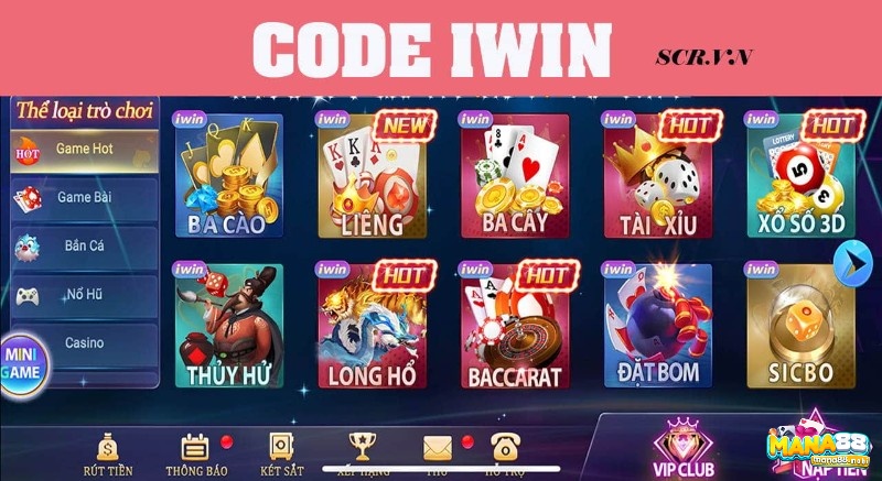 Các điều kiện nhận code iwin