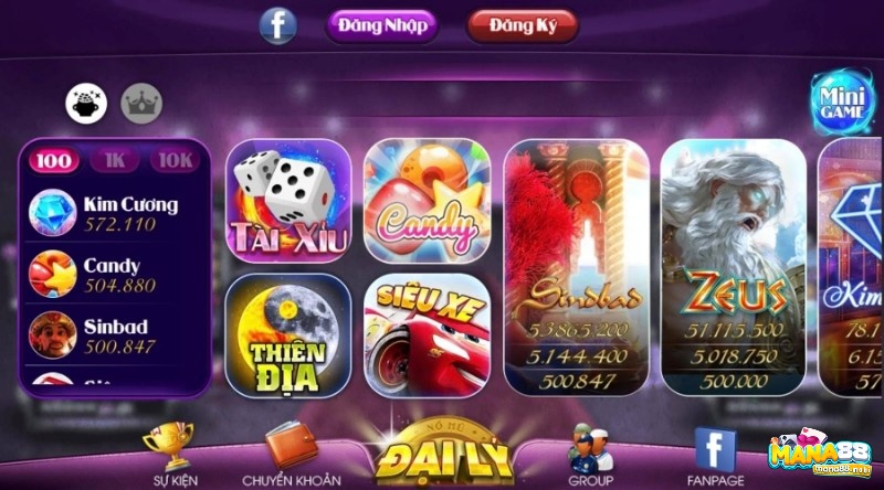 Top game được yêu thích tại siêu no hu