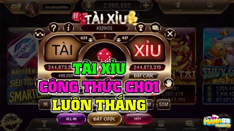 Game tài xỉu siêu nổ săn tiền về như lũ