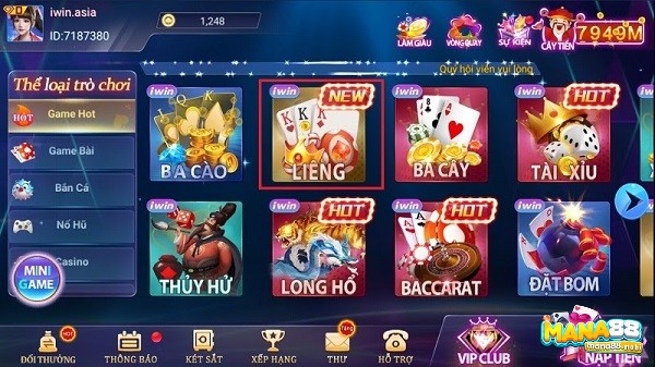 Cổng game của taiiwin.net