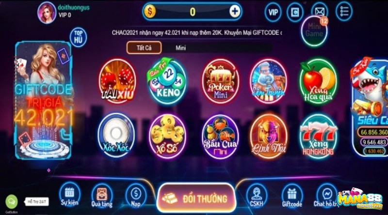 Cửa hàng game cược độc đáo tại Vin .club