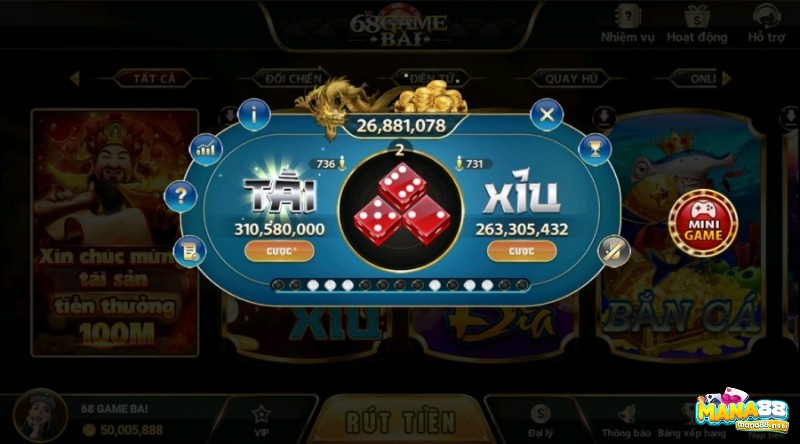  68 club game bài gây chú ý bởi giao diện hiện đại