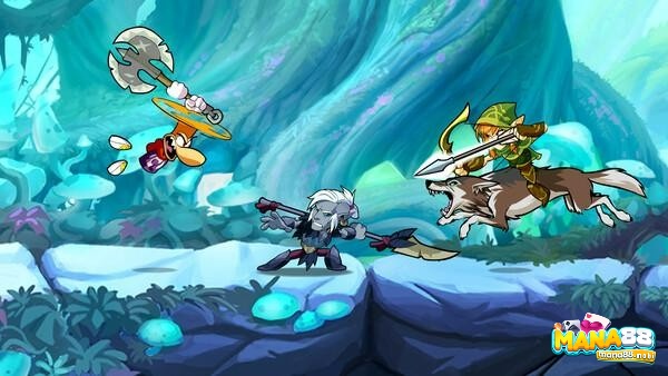 Brawlhalla là trò chơi chặt chém miễn phí được phân phối rộng rãi trên nền tảng di động