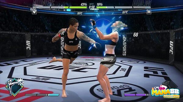 EA SPORTS UFC là một sự lựa chọn tuyệt vời khi muốn choi game chem nhau