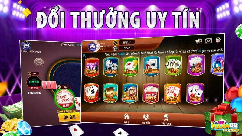 Ưu điểm của cổng game bài 888 đổi thưởng.