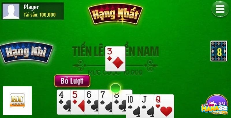 Luật quy định trong gamebai net tien len mien nam