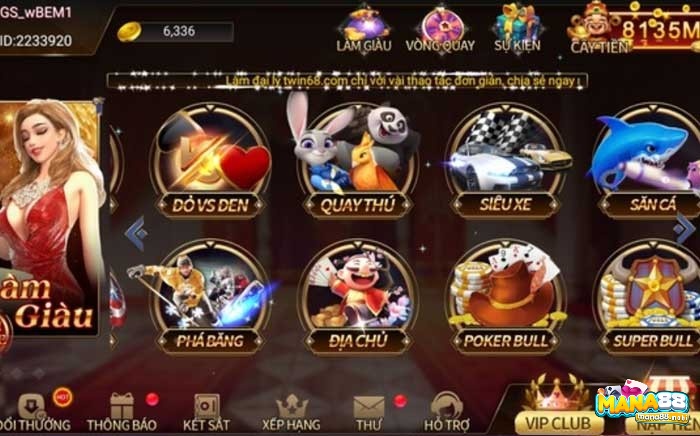 Gametwin rất đa dạng