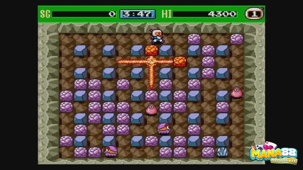 Game Bomberman có dung lượng rất nhỏ