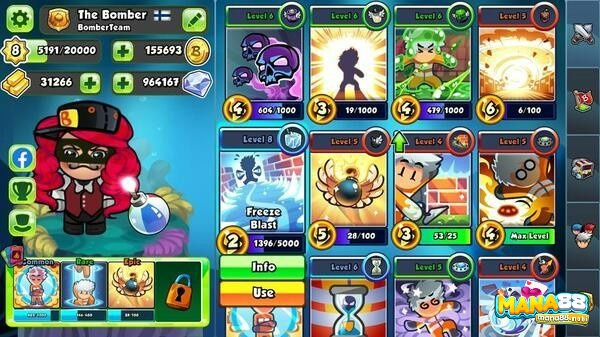 Bomber Friends là tựa game đặt bom gắn liền với tuổi thơ