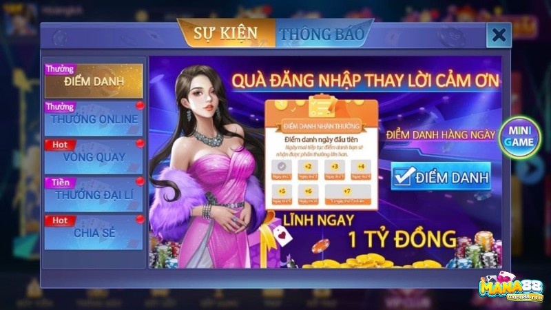 Nhiều game hấp dẫn tại iwin club app anh em tham gia ngay 