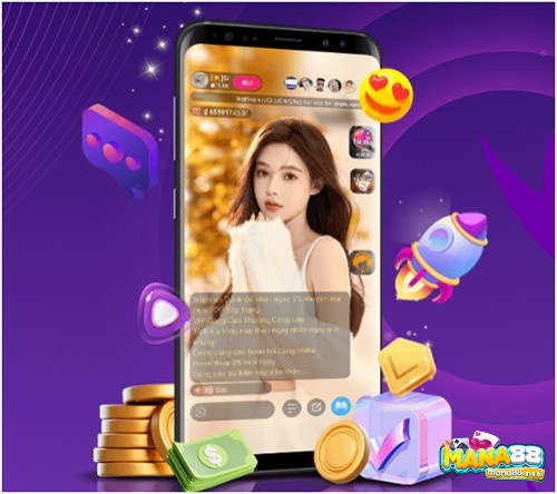 App có rất nhiều các người đẹp khác nhau cho anh em lựa chọn 