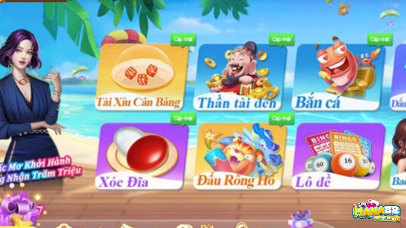 Cổng game nohu doi thuong mana88