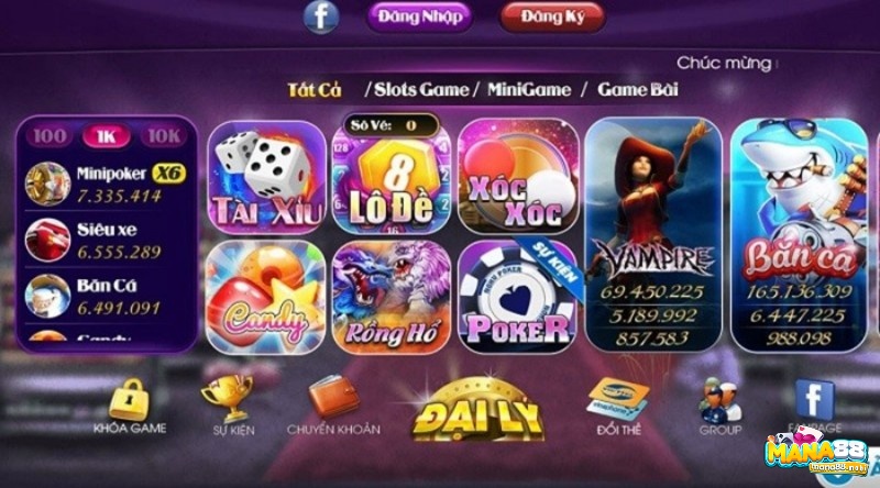 Các game cực chất có tại web game Sieu no hu