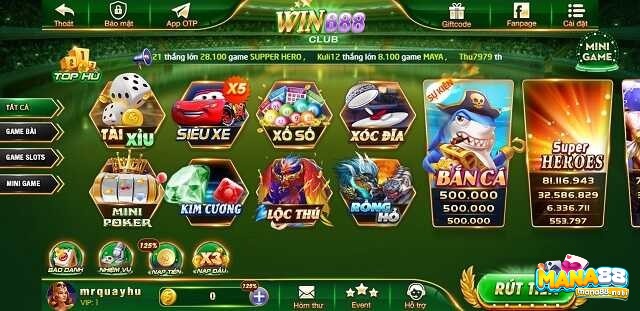 tai win688 club để trải nghiệm vô số dịch vụ hấp dẫn