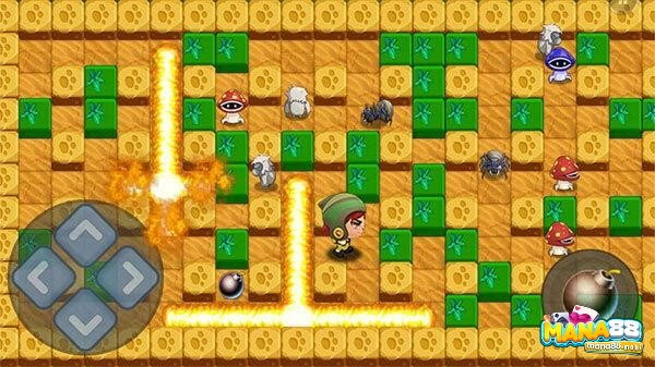 Bomber Bomberman đem đến những trận chiến chớp nhoáng đầy kịch tính