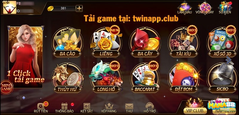 Những tựa game đang ăn khách nhất trên hệ thống nhà cái Twin68