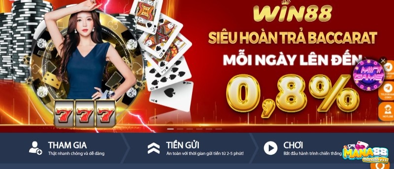 Win88 Club mang đến cho người chơi nhiều chương trình khuyến mãi 