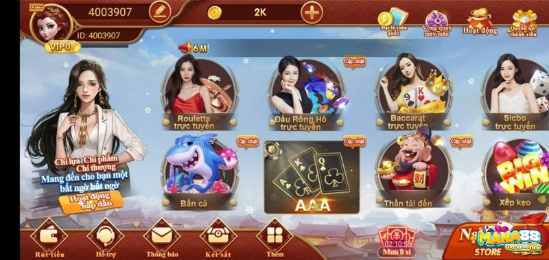 CF68 được biết đến là nơi chơi game đánh bài online theo phong cách hiện đại