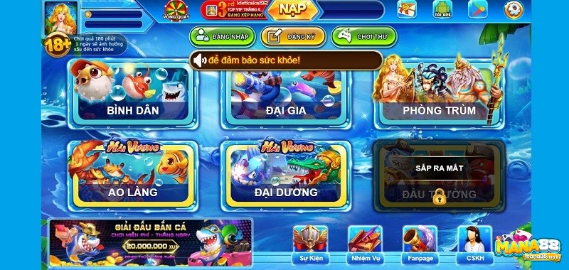 Top game bắn cá hot trên thị trường 