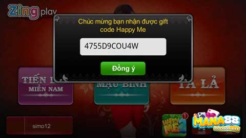 Nhận giftcode tiến lên miền nam facebook 2021 miễn phí