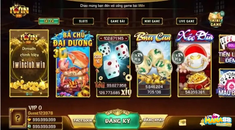 IWINonline sở hữu kho game cá cược chuyên nghiệp đa thể loại