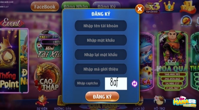 Quá trình đăng ký tài khoản game Nổ hũ 68 cực đơn giản