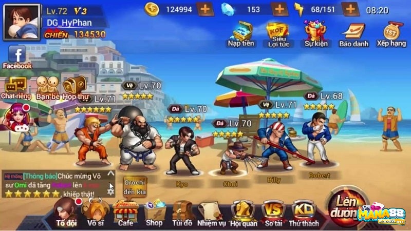 Game quyền vương 98 mod có nhiều chế độ chơi