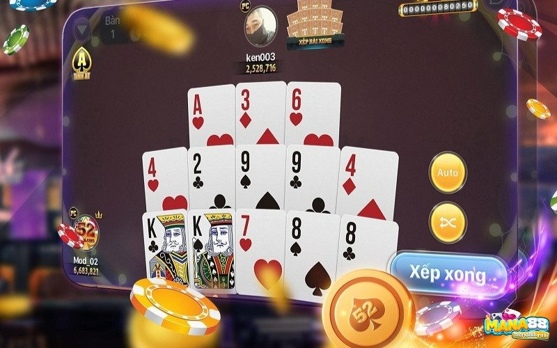 Tải game bài vip đổi thưởng chơi Tiến lên