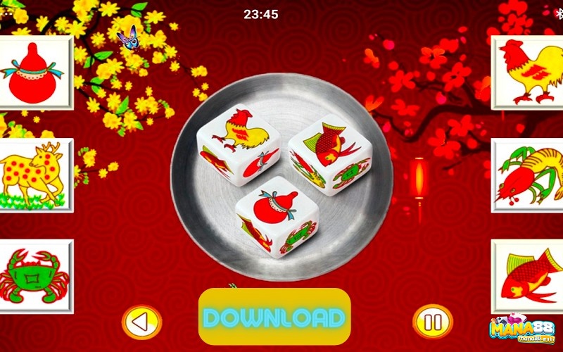 Tai game bau cua tom ca mien phi cho Ios