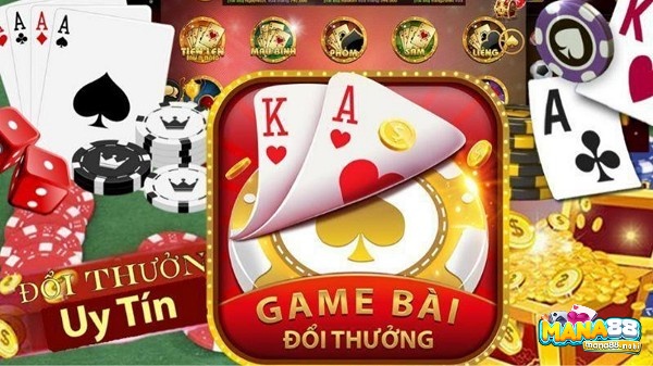 Các tựa game bài đổi thẻ cào tại Mana88 vô cùng đa dạng